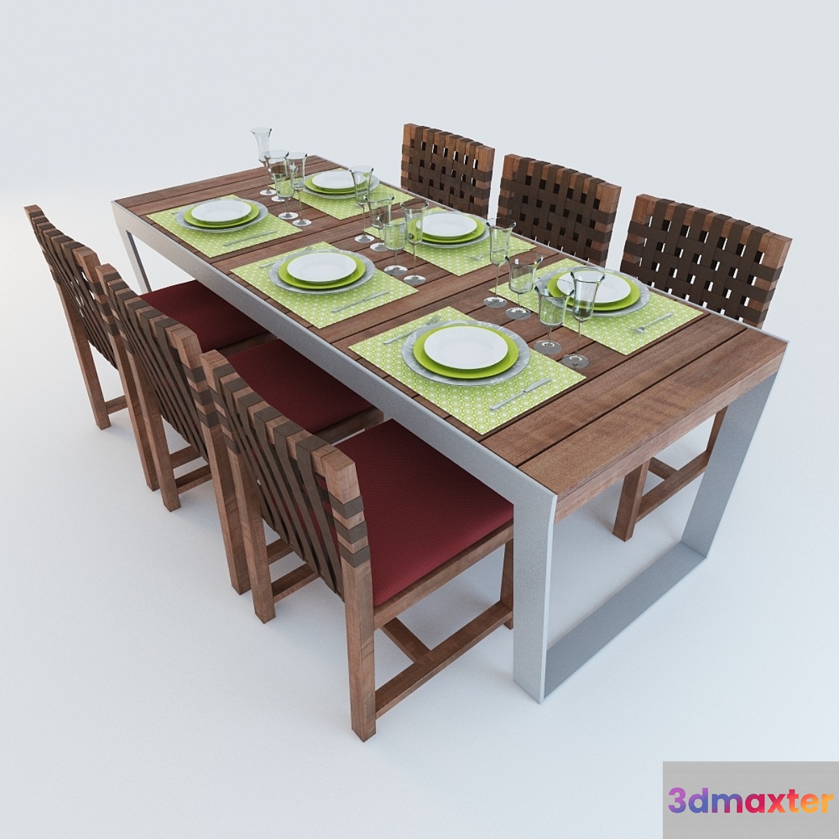 Tables and chairs. Outdoor furniture Roda