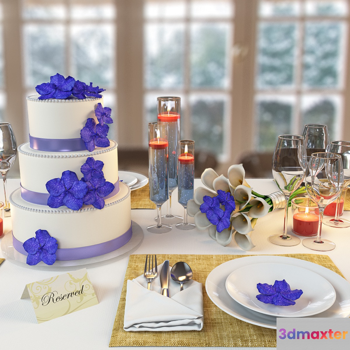 Wedding table setting - No.4