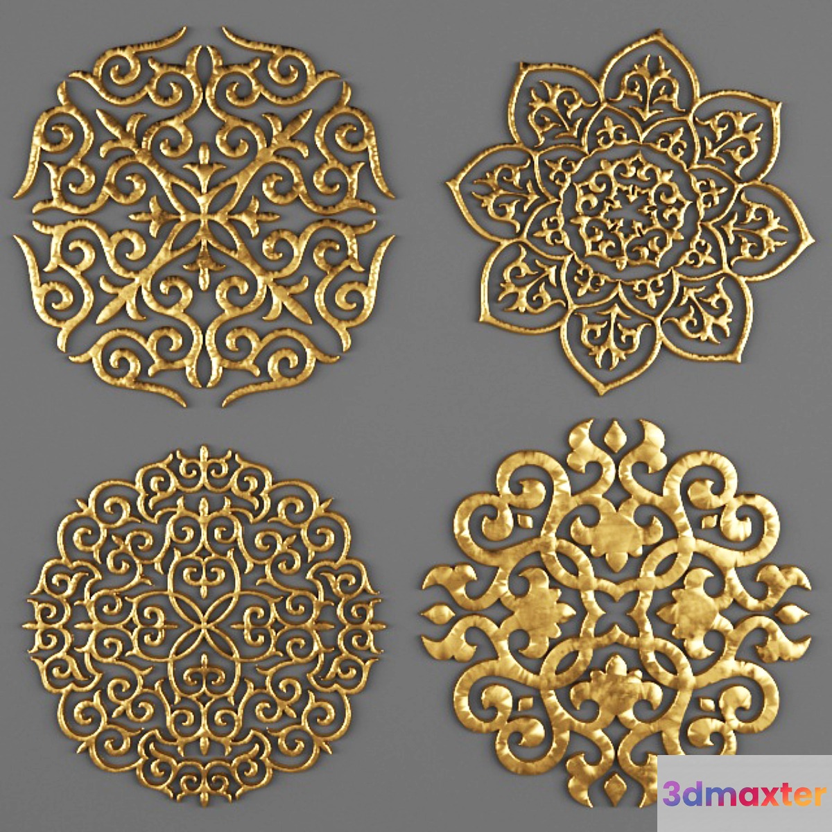 Rosette. 3D Max