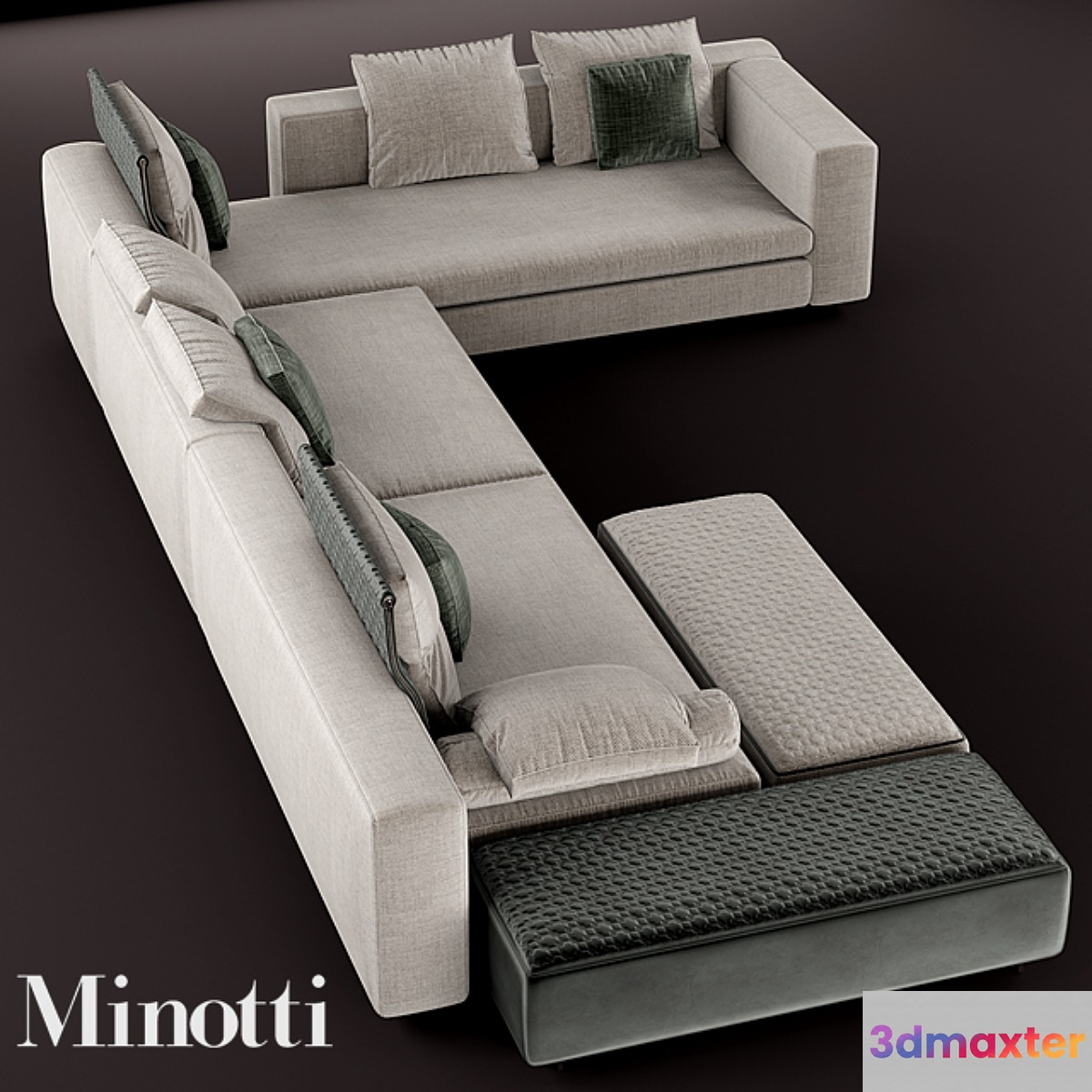 Sofa Yang Modular Sofa Minotti - No.2