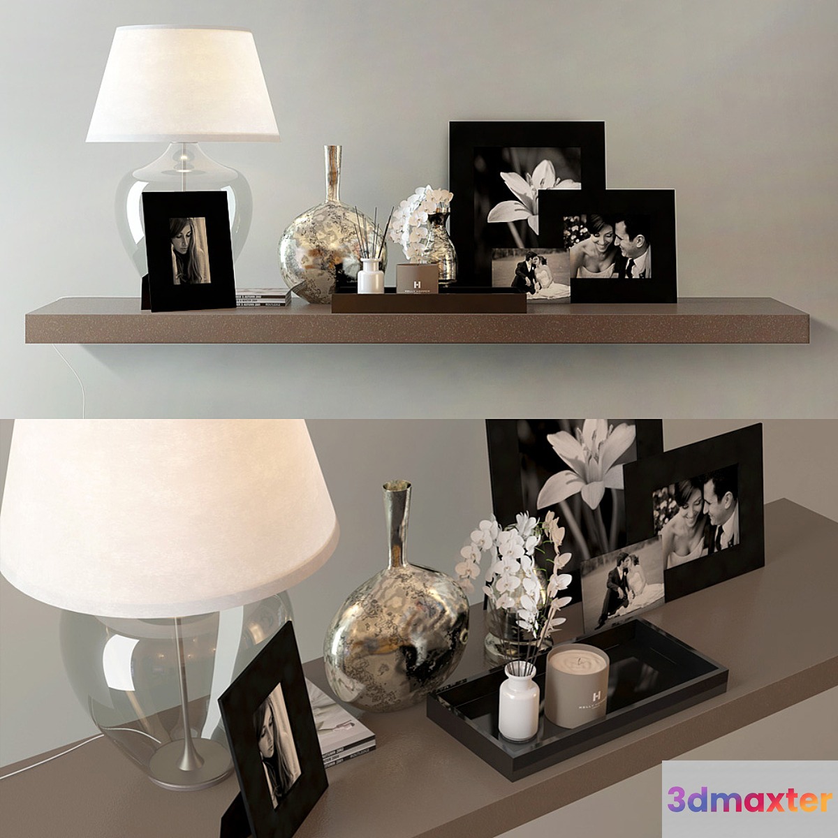 Kelly Hoppen Decorative Set-1 - No.2 3D Max