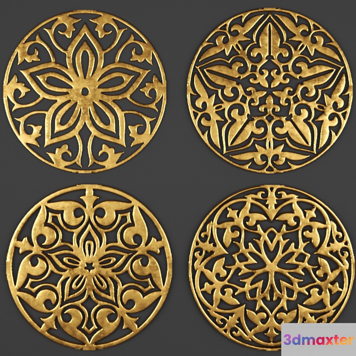 Rosette. 3D Max