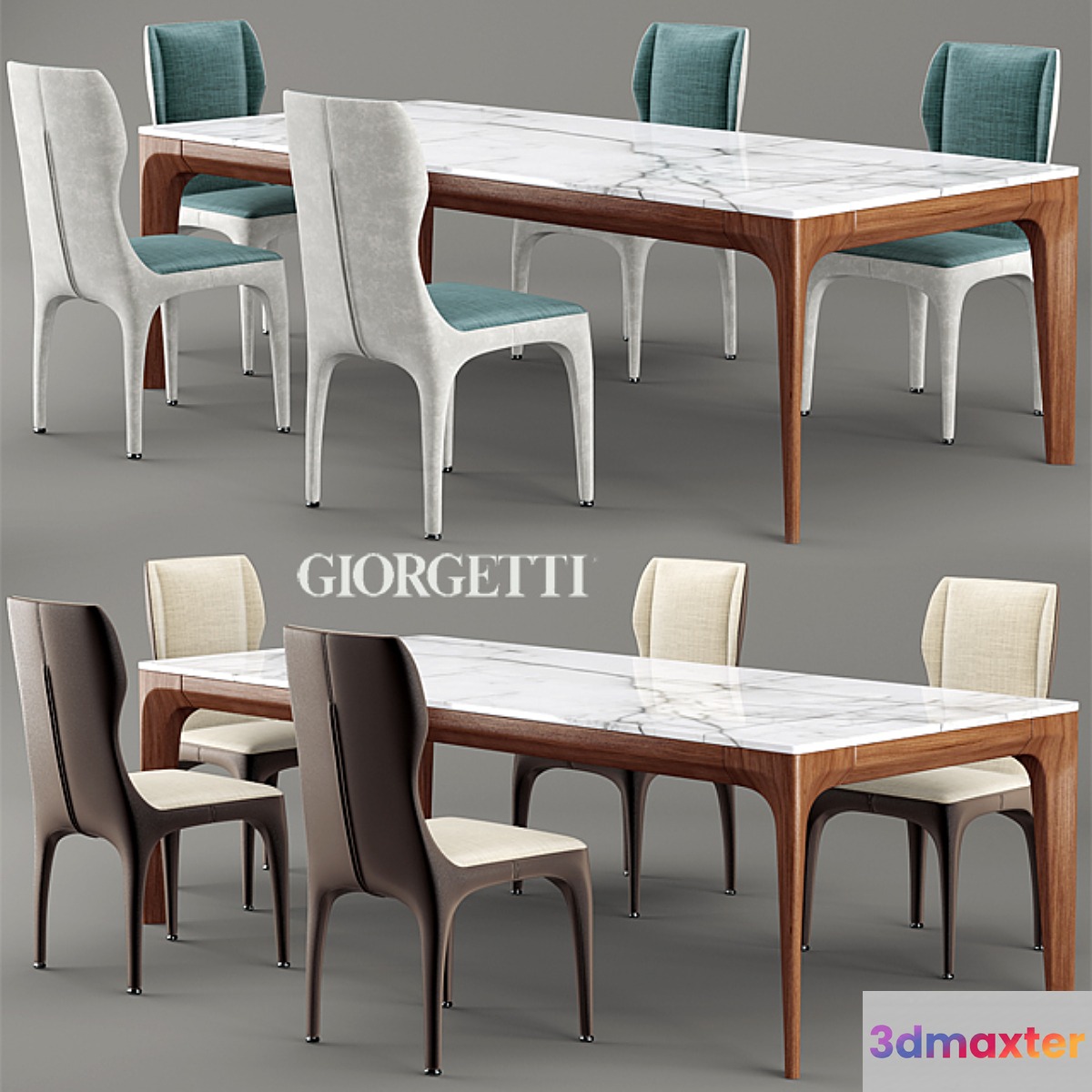 Chair and table giorgetti TICHE - No.2