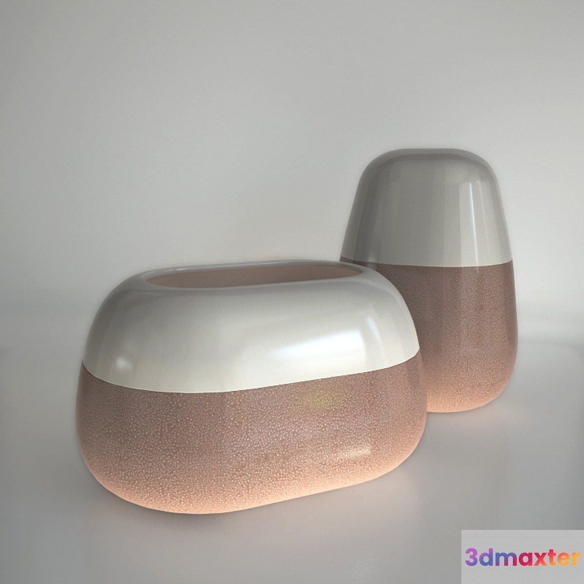 Roche Bobois Galet vases