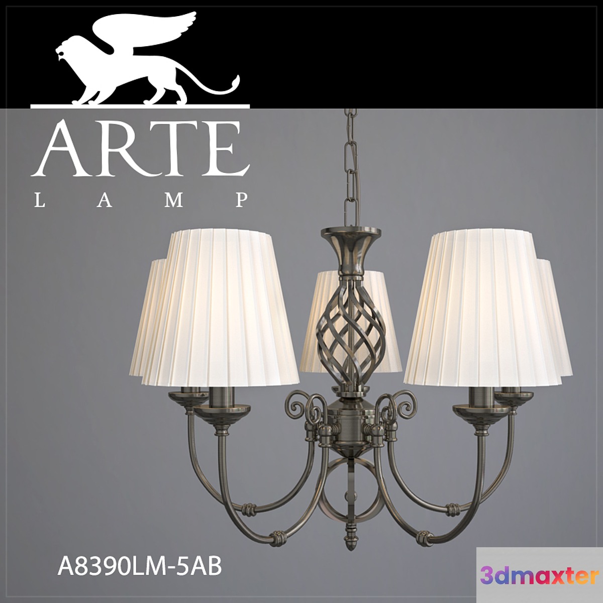 Chandelier ARTE LAMP A8390LM-5AB
