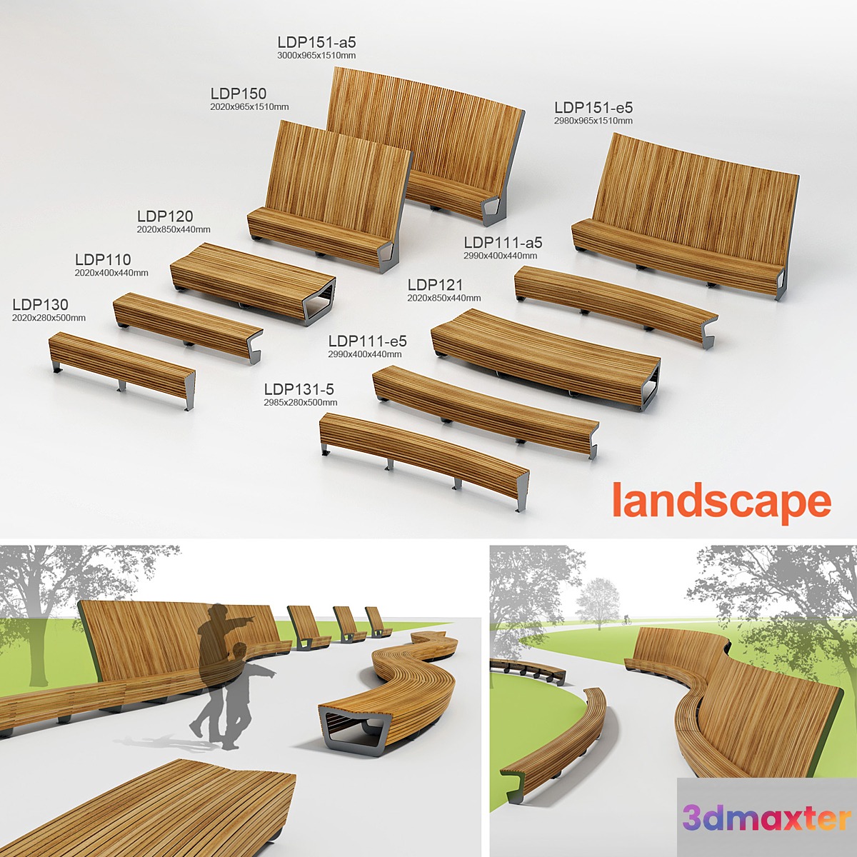 Benches Landscape - No.2