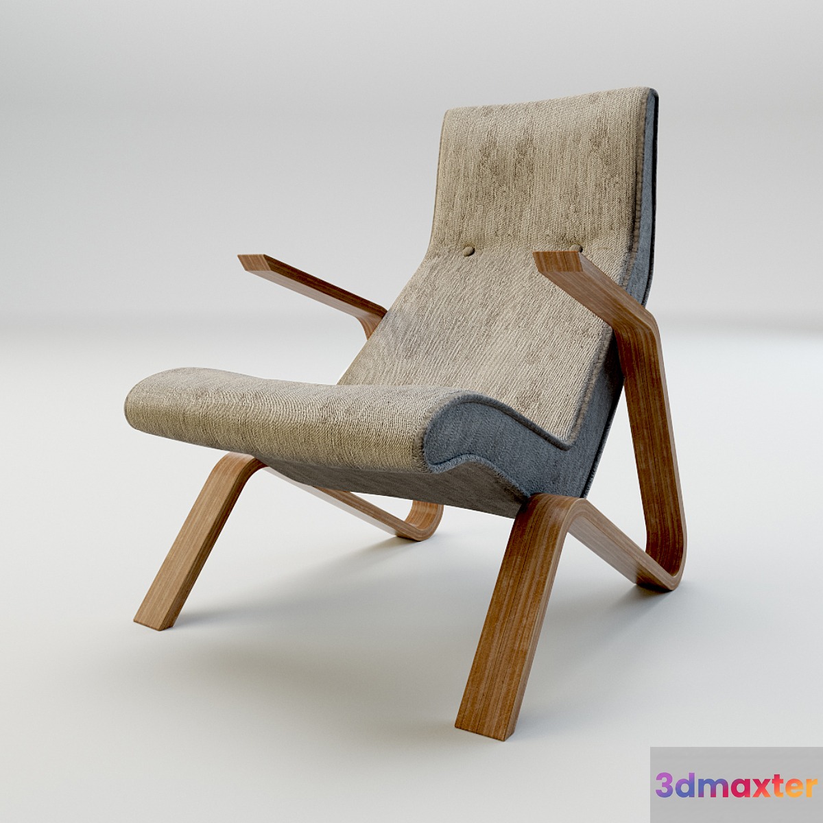 Grasshopper Arm Chair 3D Max