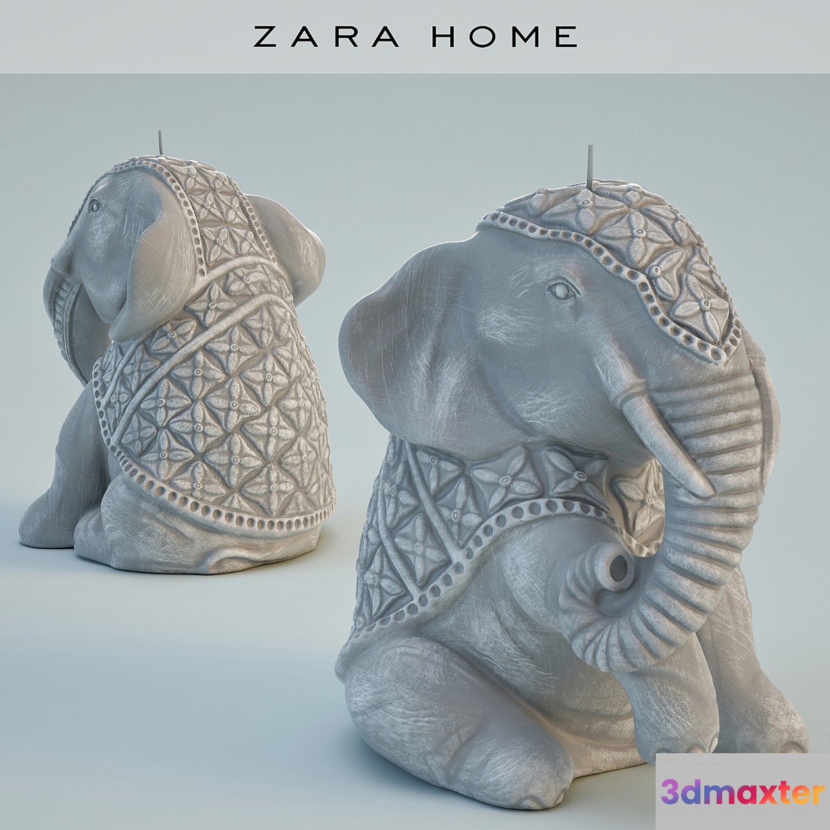 Zara home candle Seated Elephant - No.4