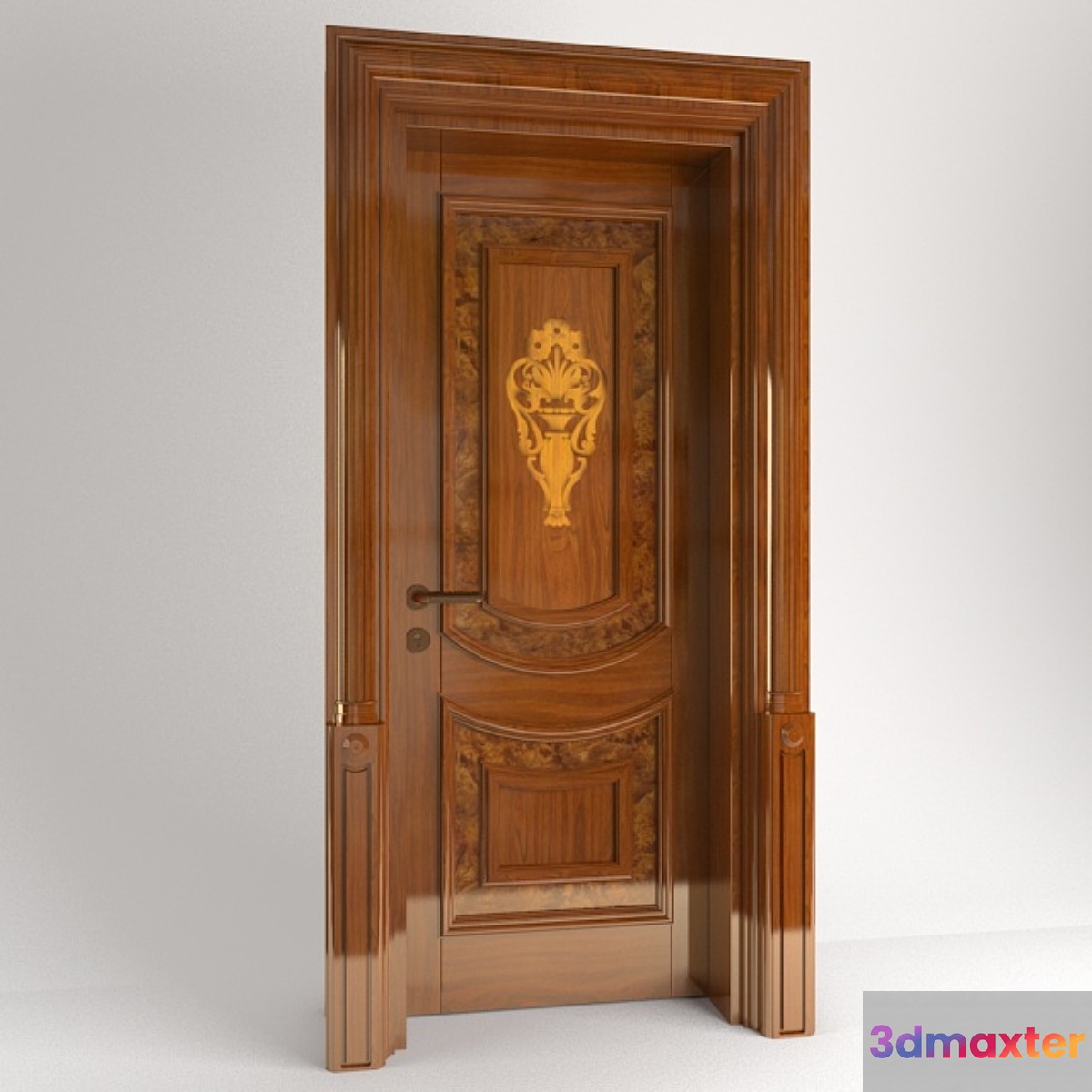 Door Luigi XVI low 3D Max