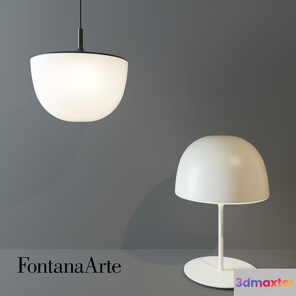 Fontana Arte Cheshire 3D Max