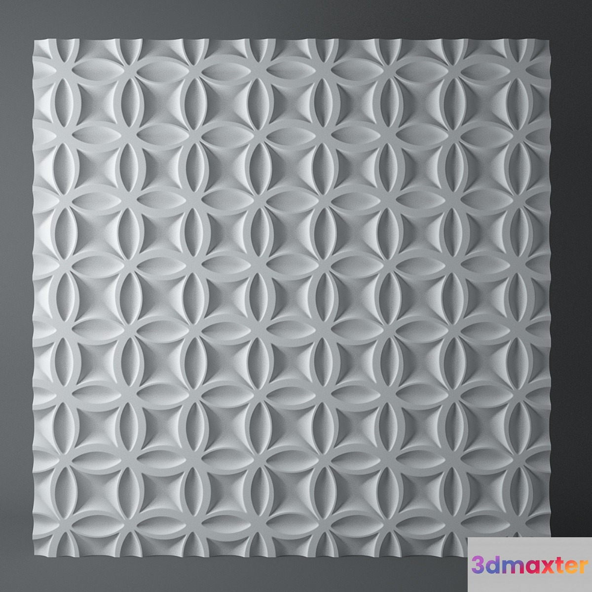 3d wall panel 3D Max