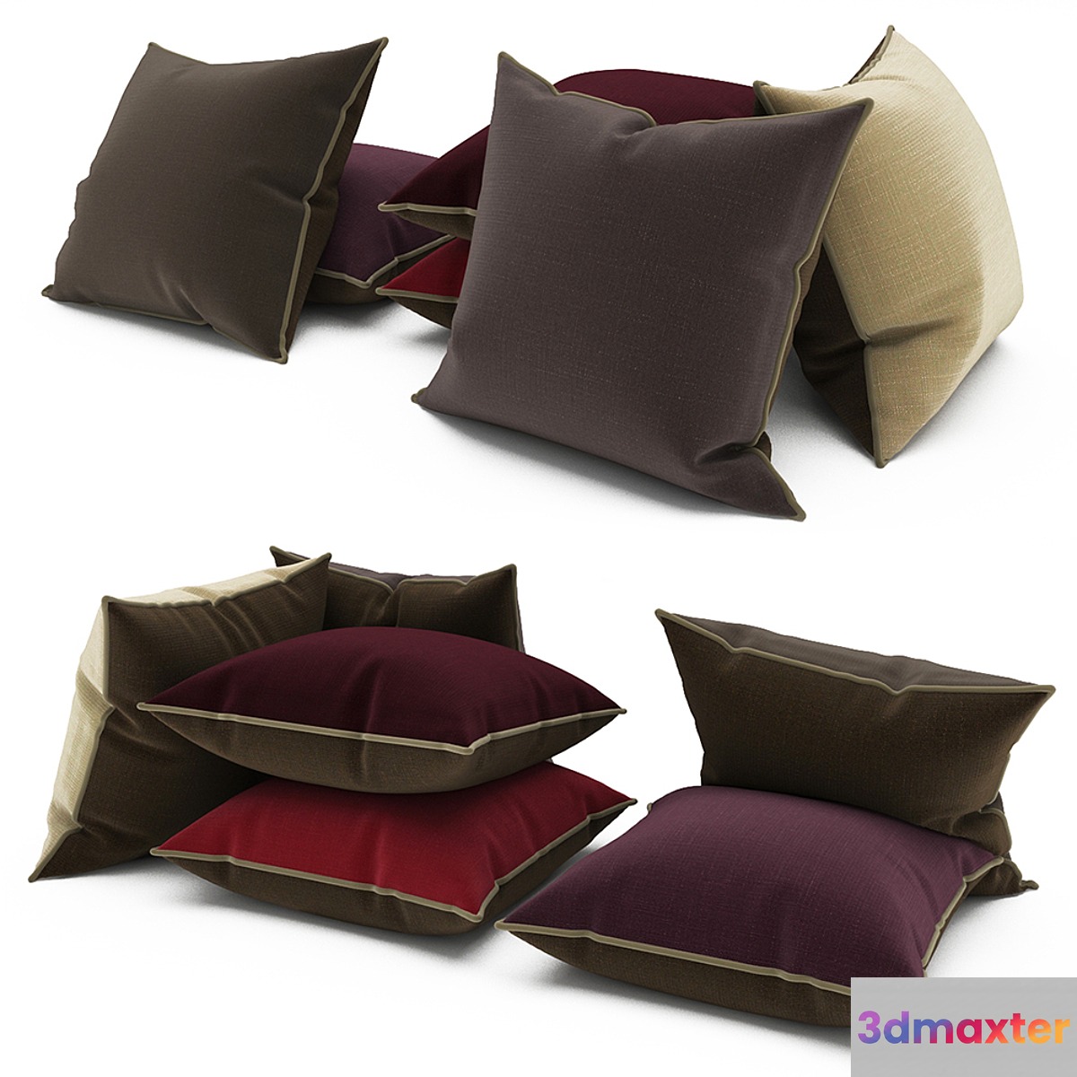 Pillows 69 3D Max