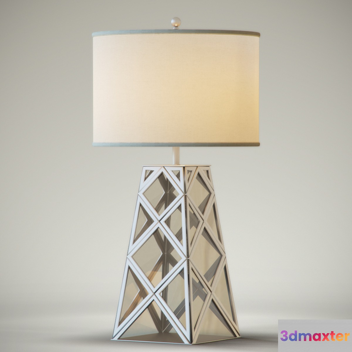 Galveston Bedside 3D Max