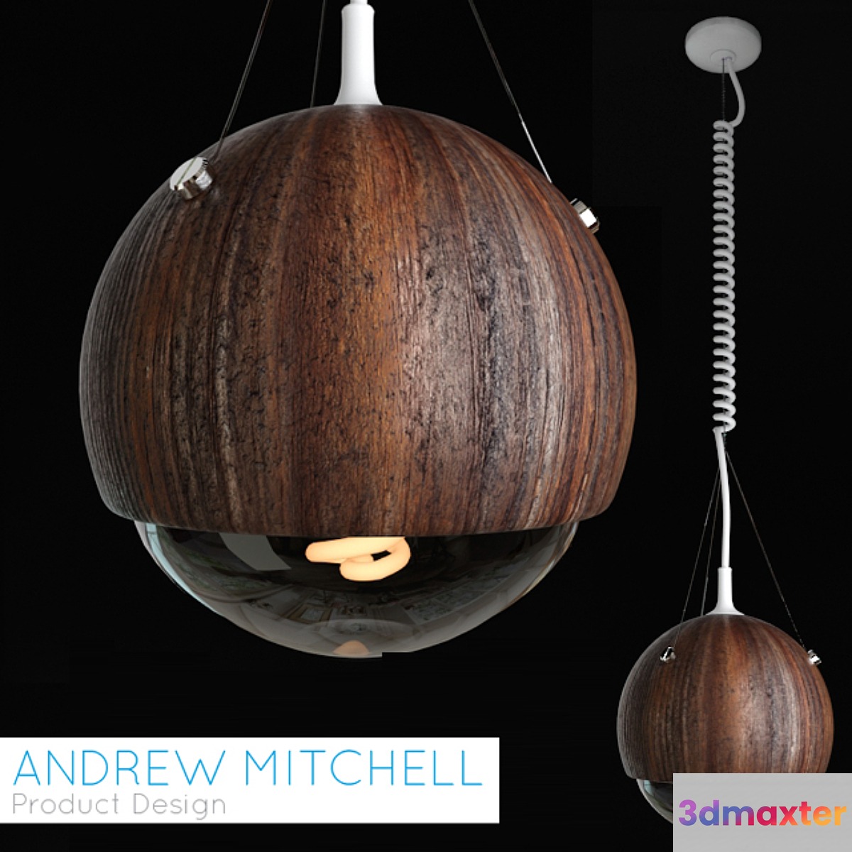 Wrecking Ball Lamp 3D Max