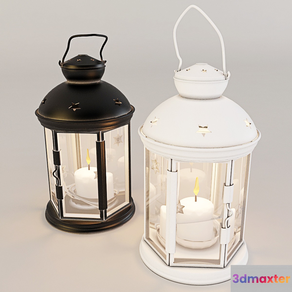Decorative lanterns - No.2 3D Max