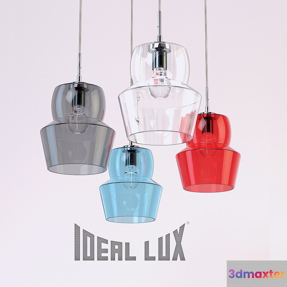 Hanging lamp Ideal Lux ZENO
