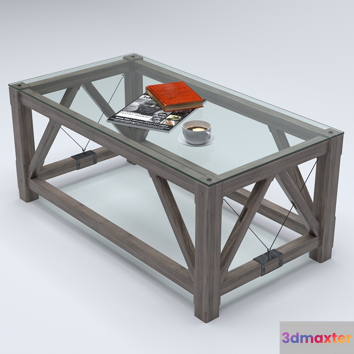 Cable Coffee Table 3D Max