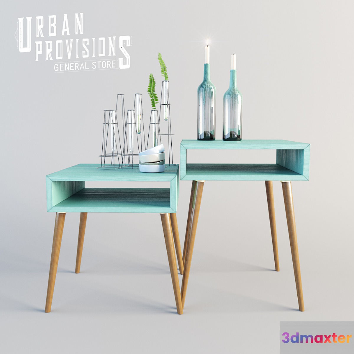 Modern Side Table Decor