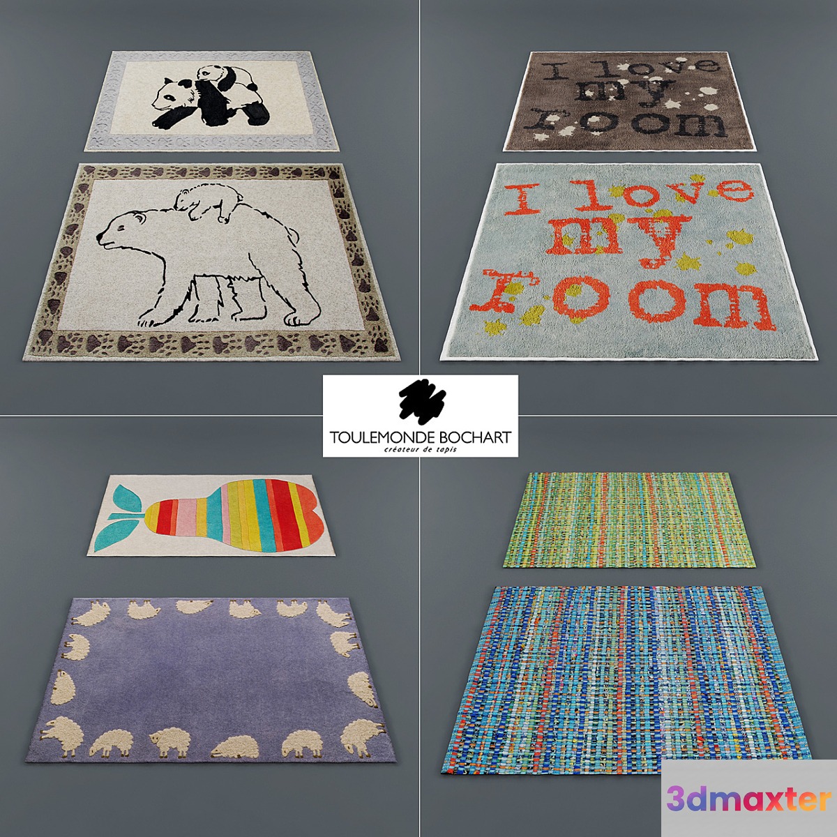 Rugs Toulemonde Bochart
