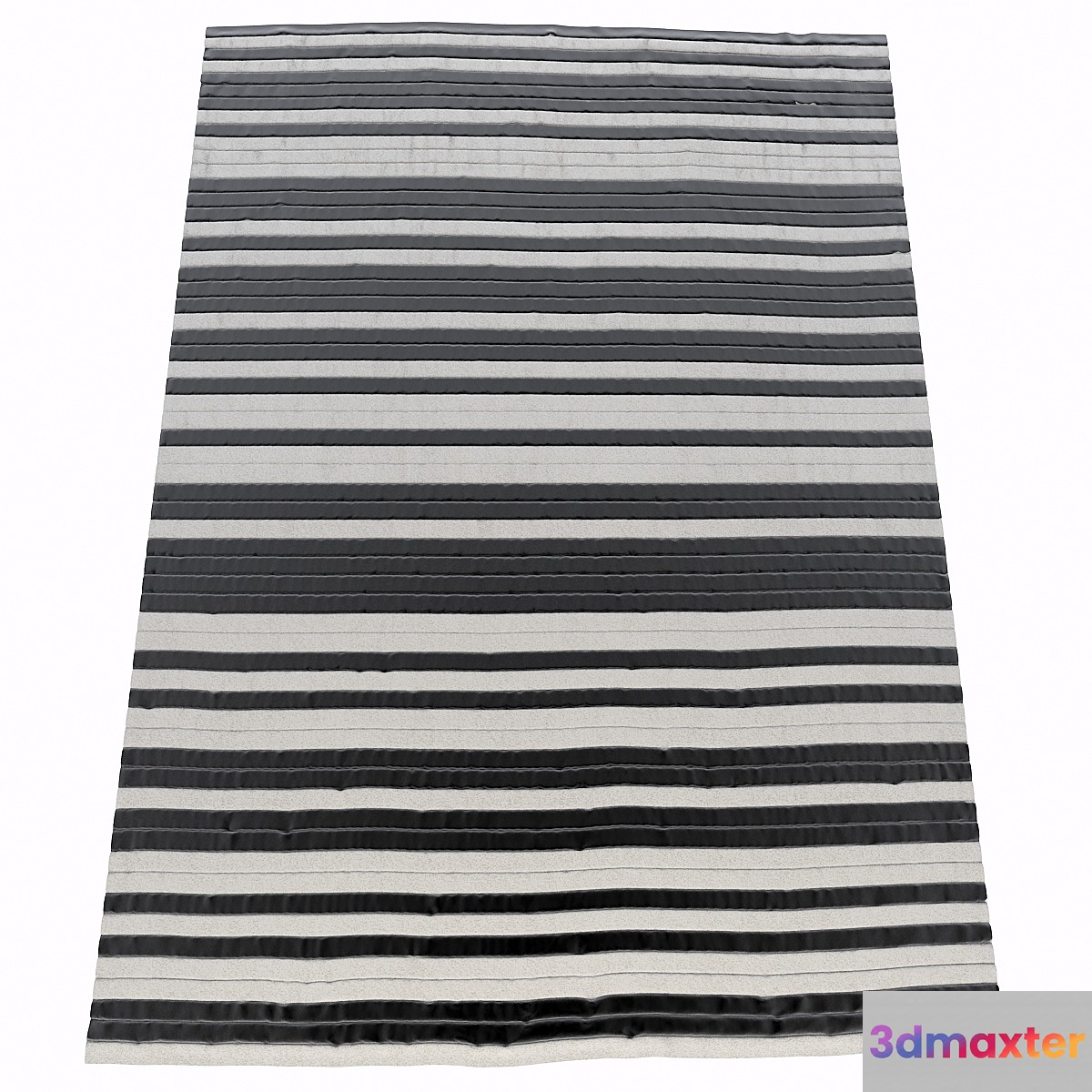 Barcode carpet 3D Max