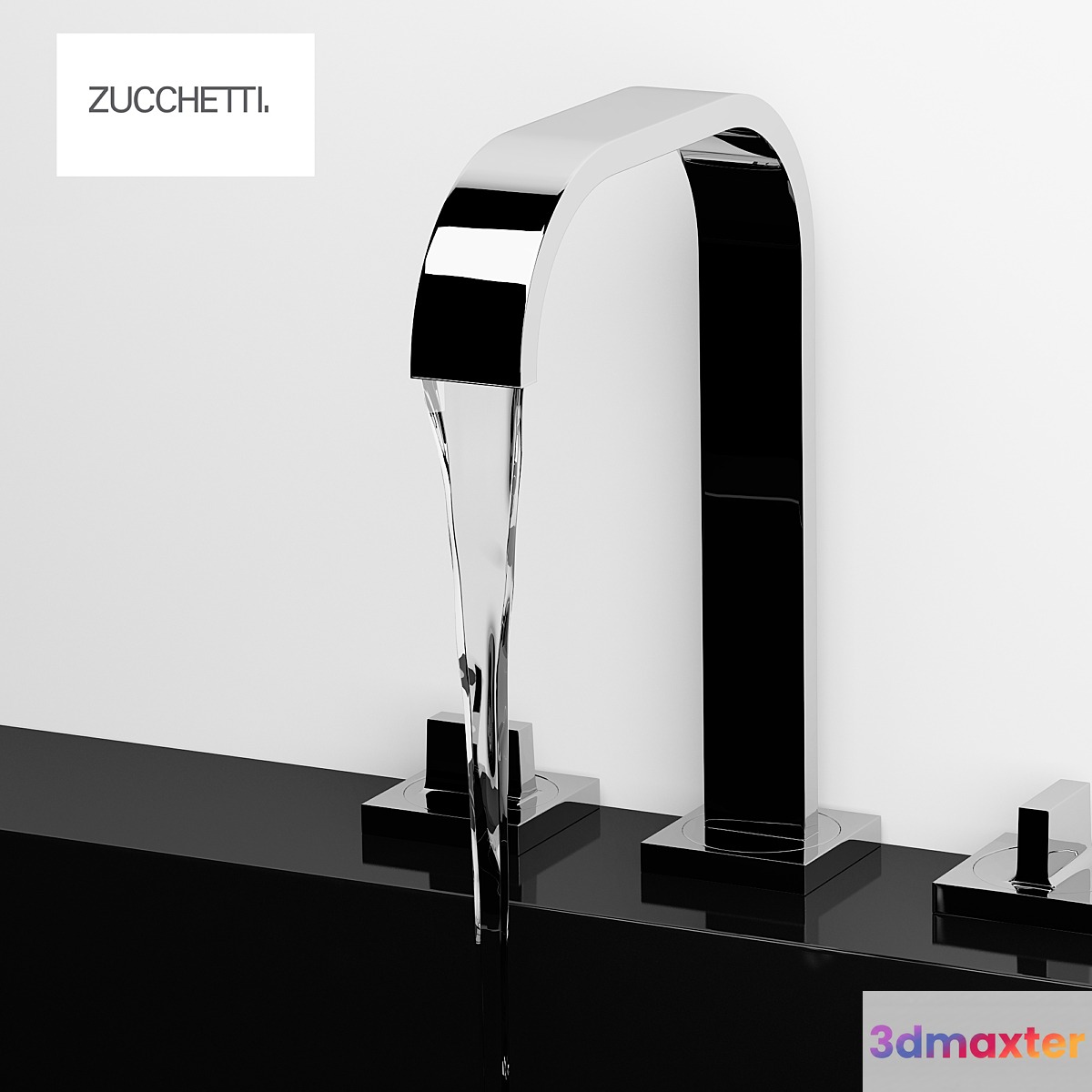 The mixer Zucchetti AGUABLU - ZA5416