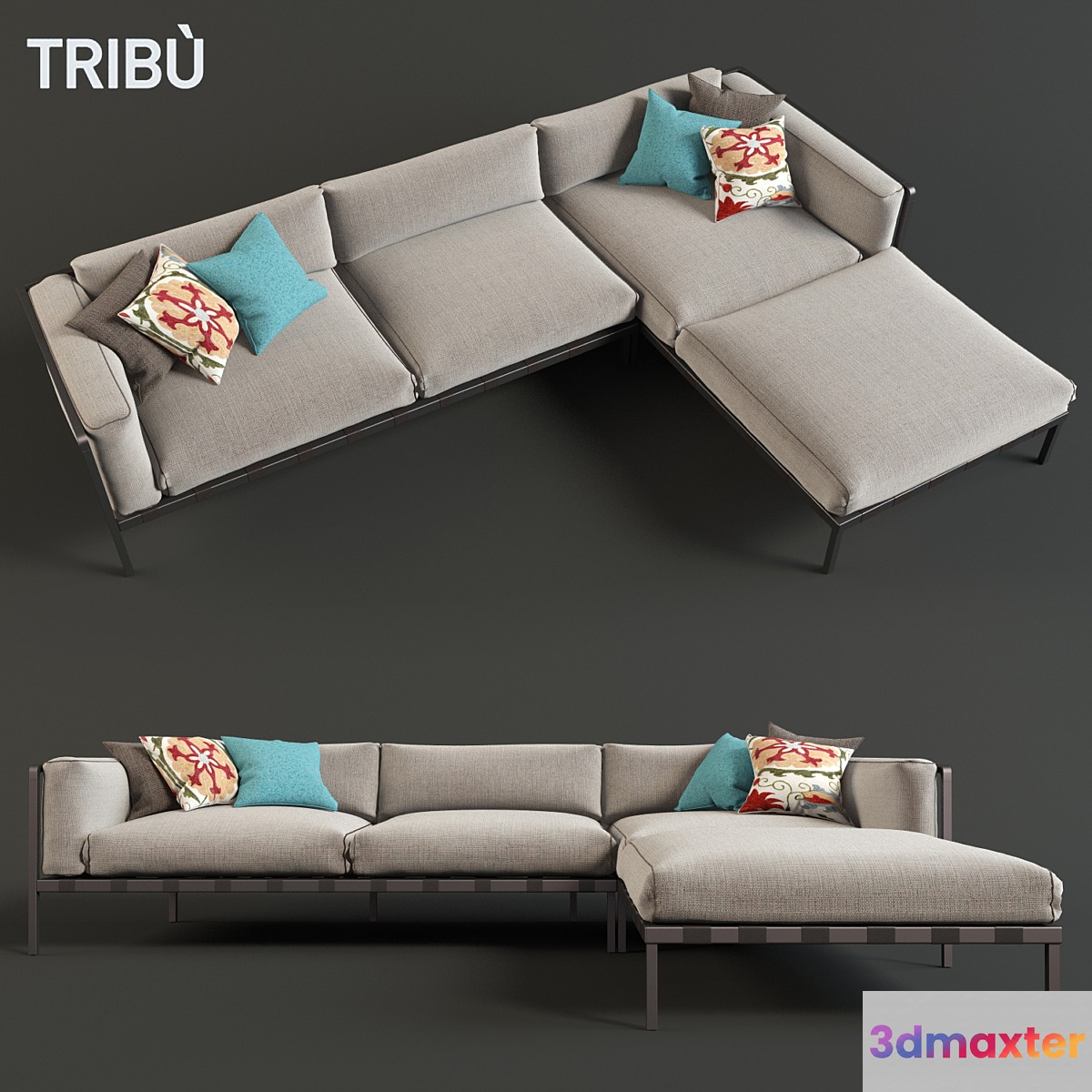 Sofa NATAL ALU SOFA 3D Max