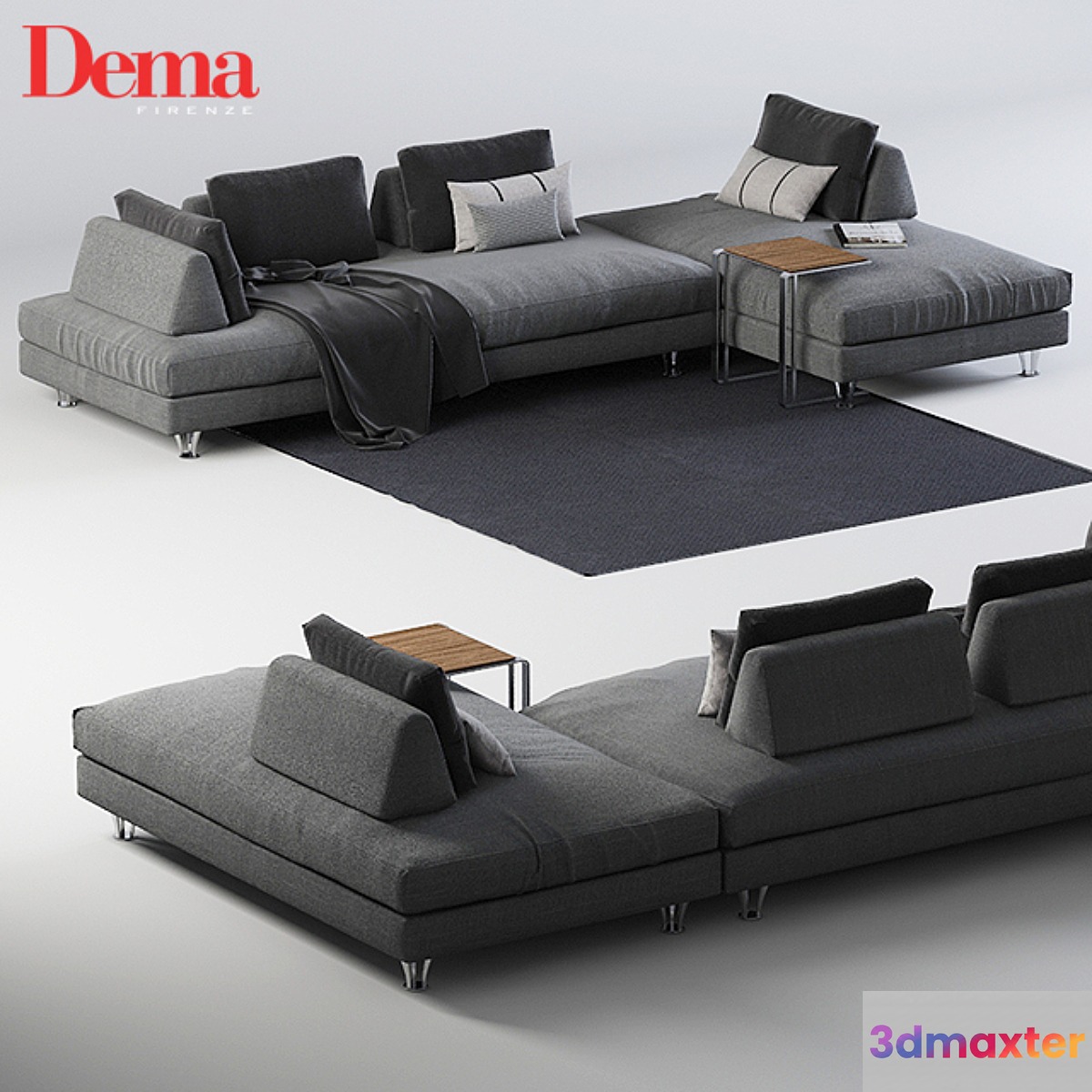 Modular sofa Dema Fly 3D Max