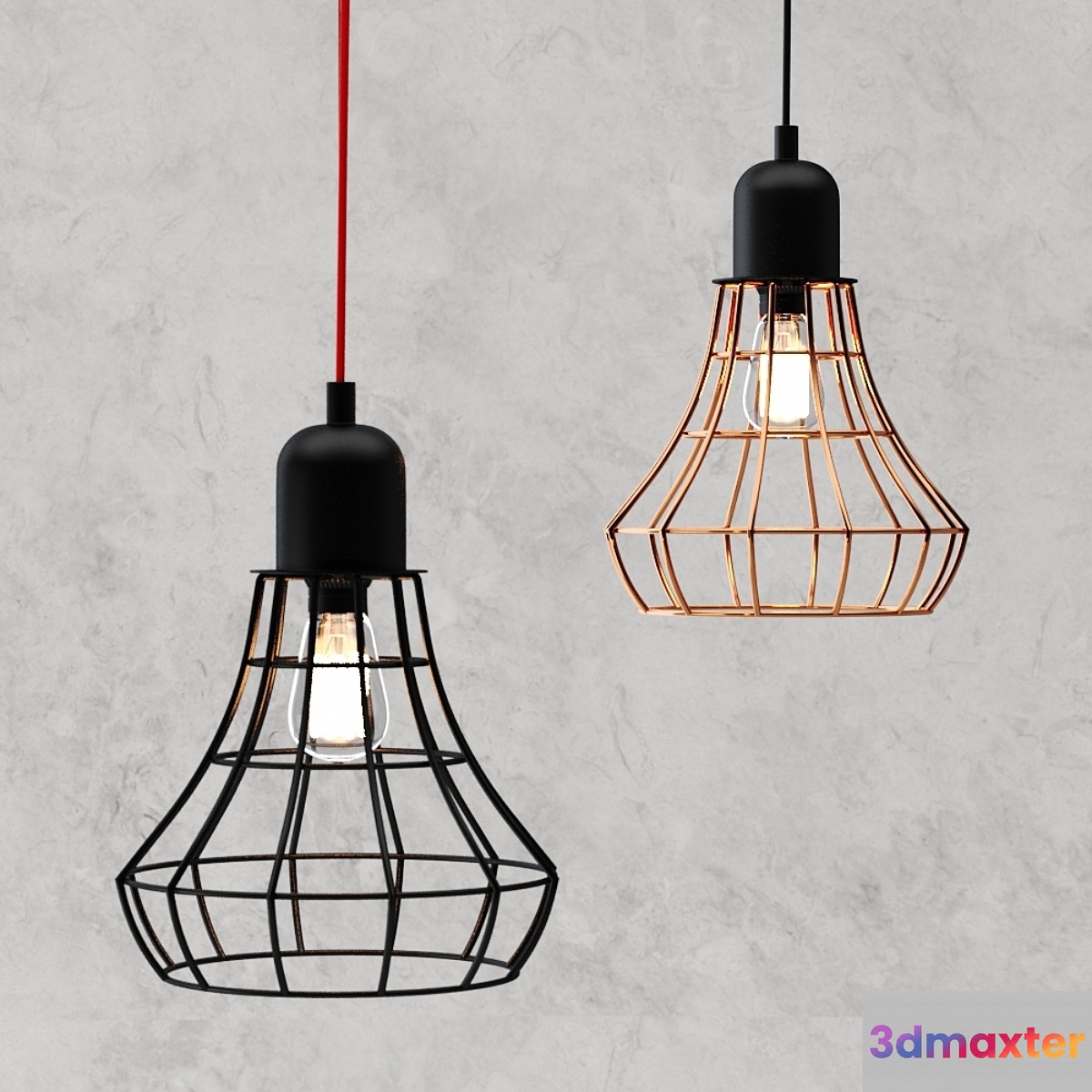 DIY cage Light Lamp