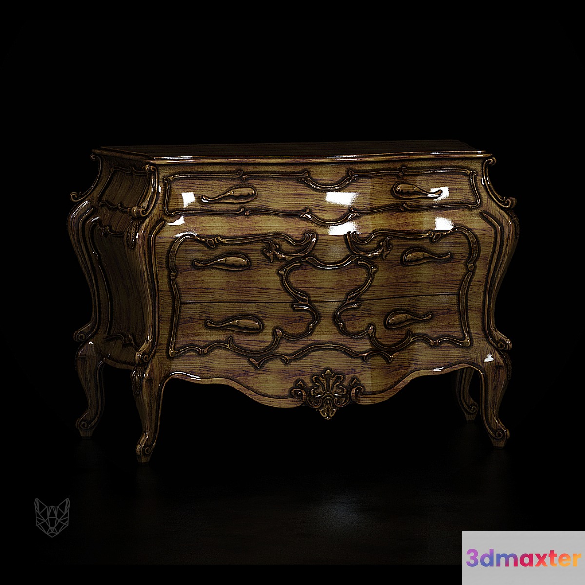 chest of drawers - No.7 3D Max