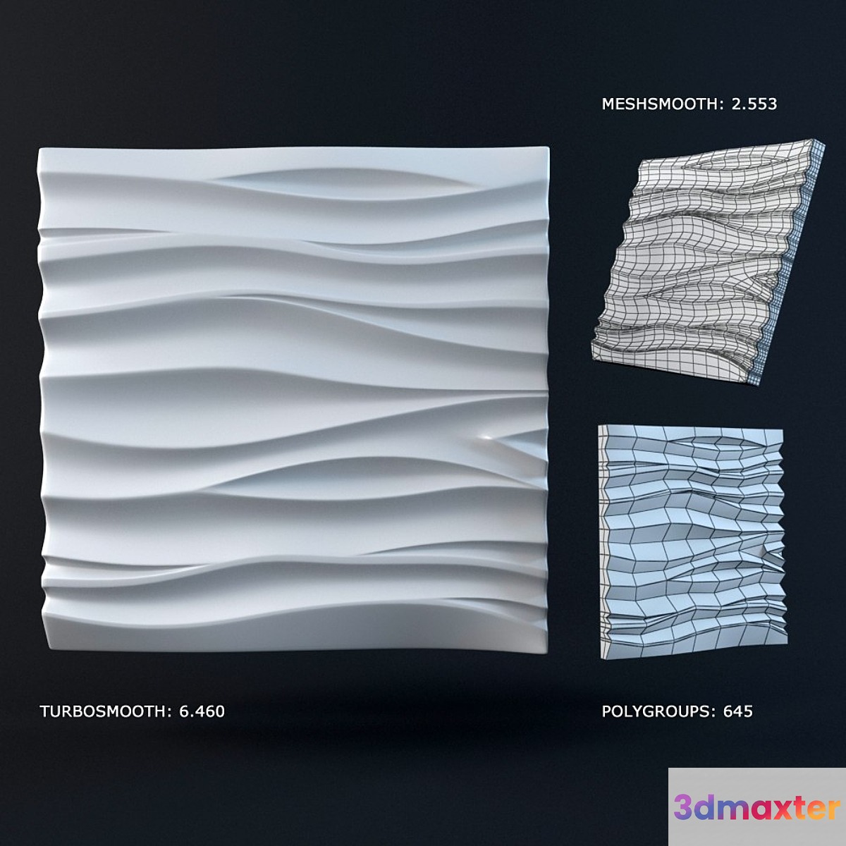 3d panel - No.15 3D Max