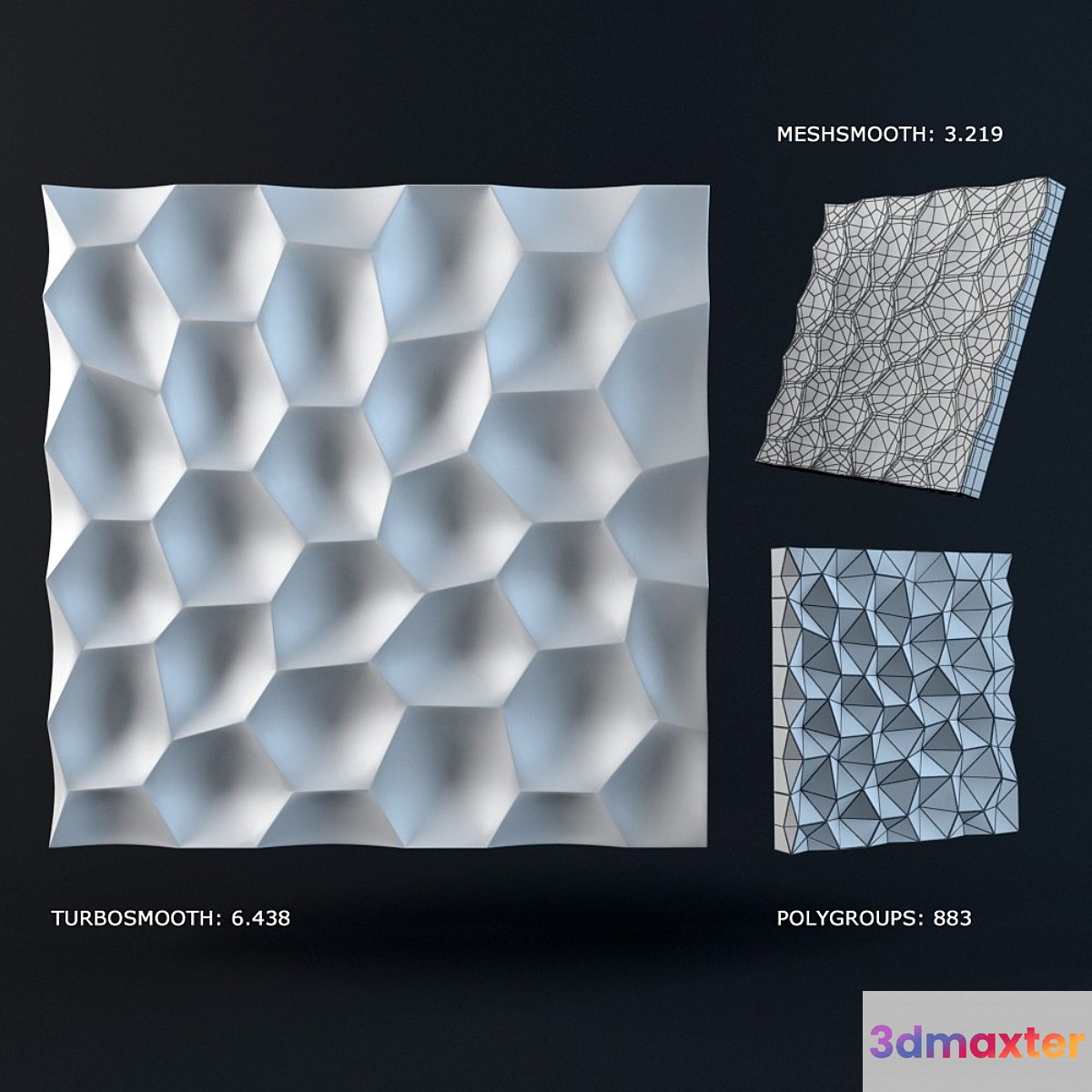3d panel - No.3 3D Max