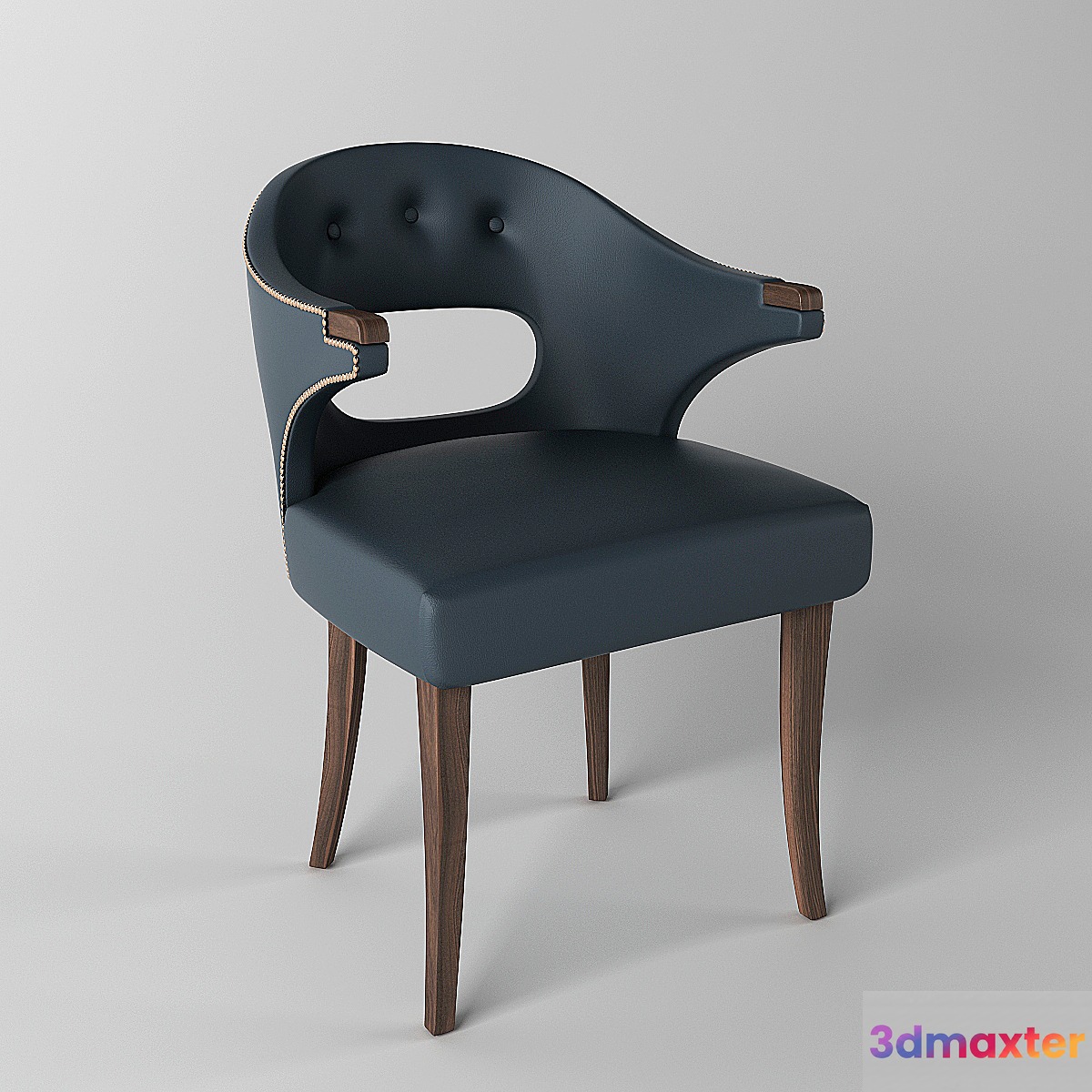 Nanook Brabbu short chair 3D Max