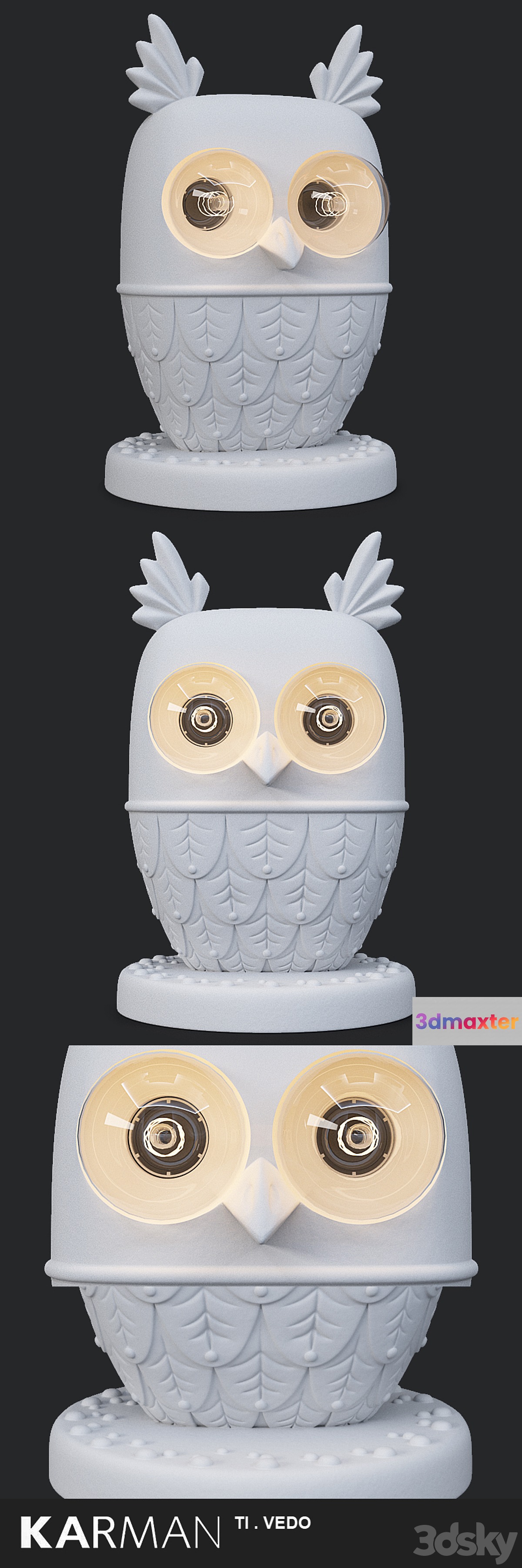 Karman TI. VEDO: CT105 1B INT 3D Max