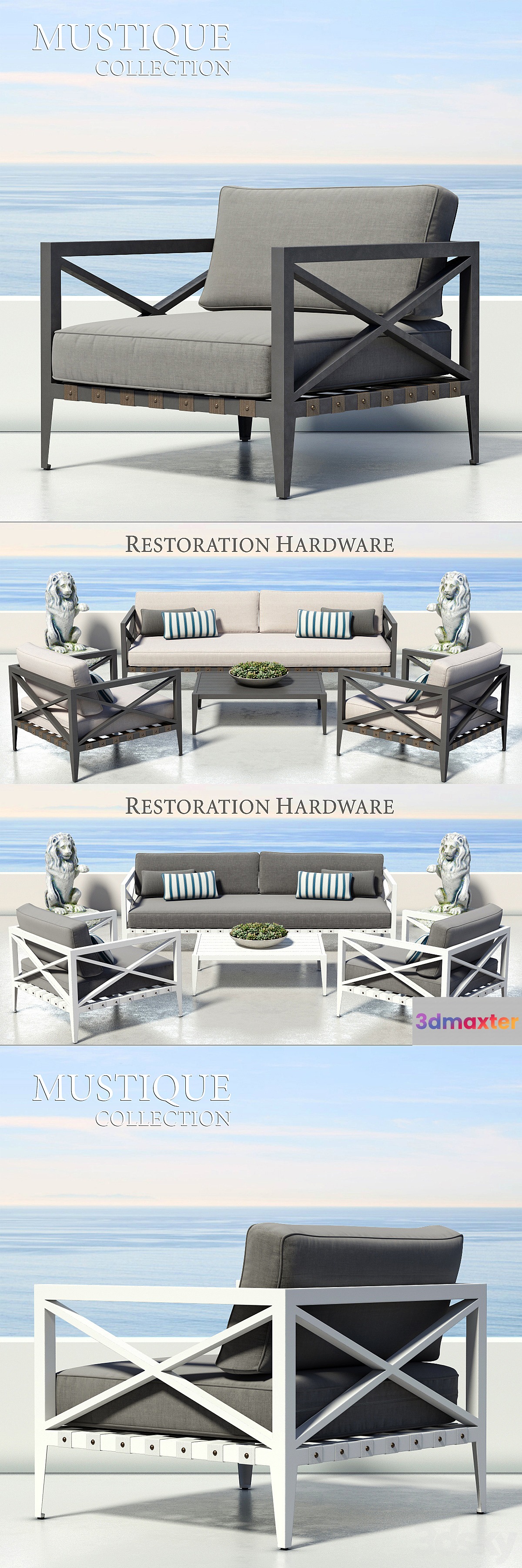 RH _ MUSTIQUE COLLECTION 3D Max