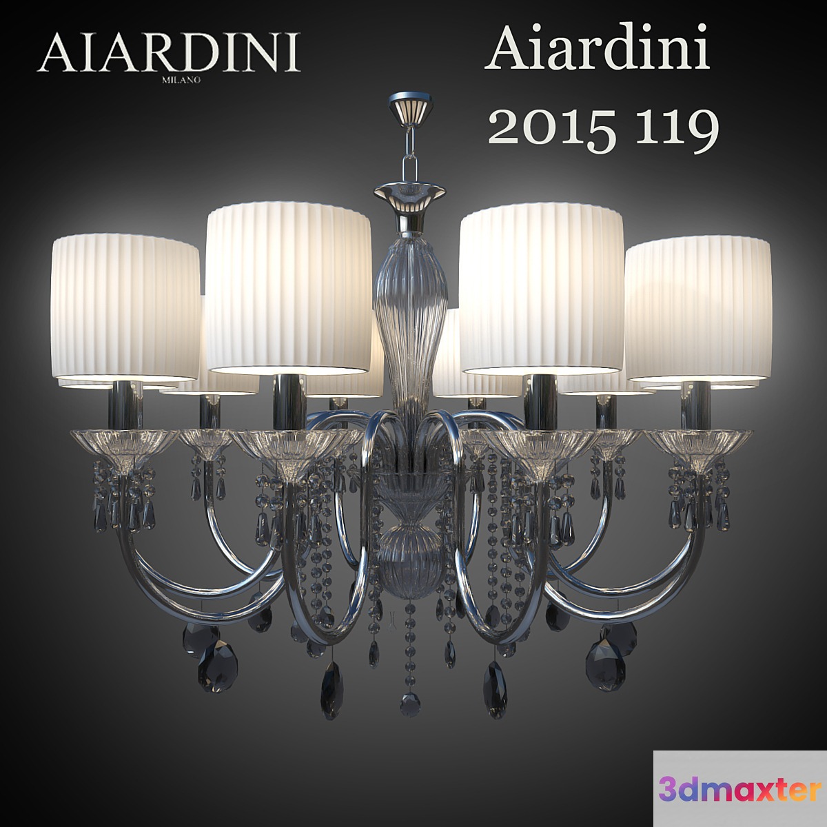 Chandelier Aiardini 2015 119 _ LP (A) _ 12L 3D Max