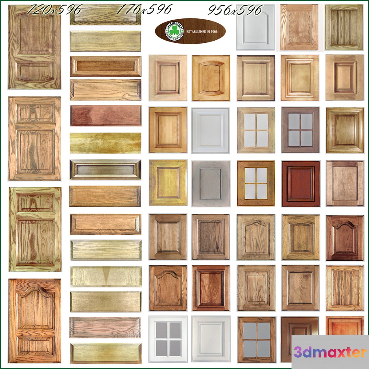 Shamrock_facades for the kitchen