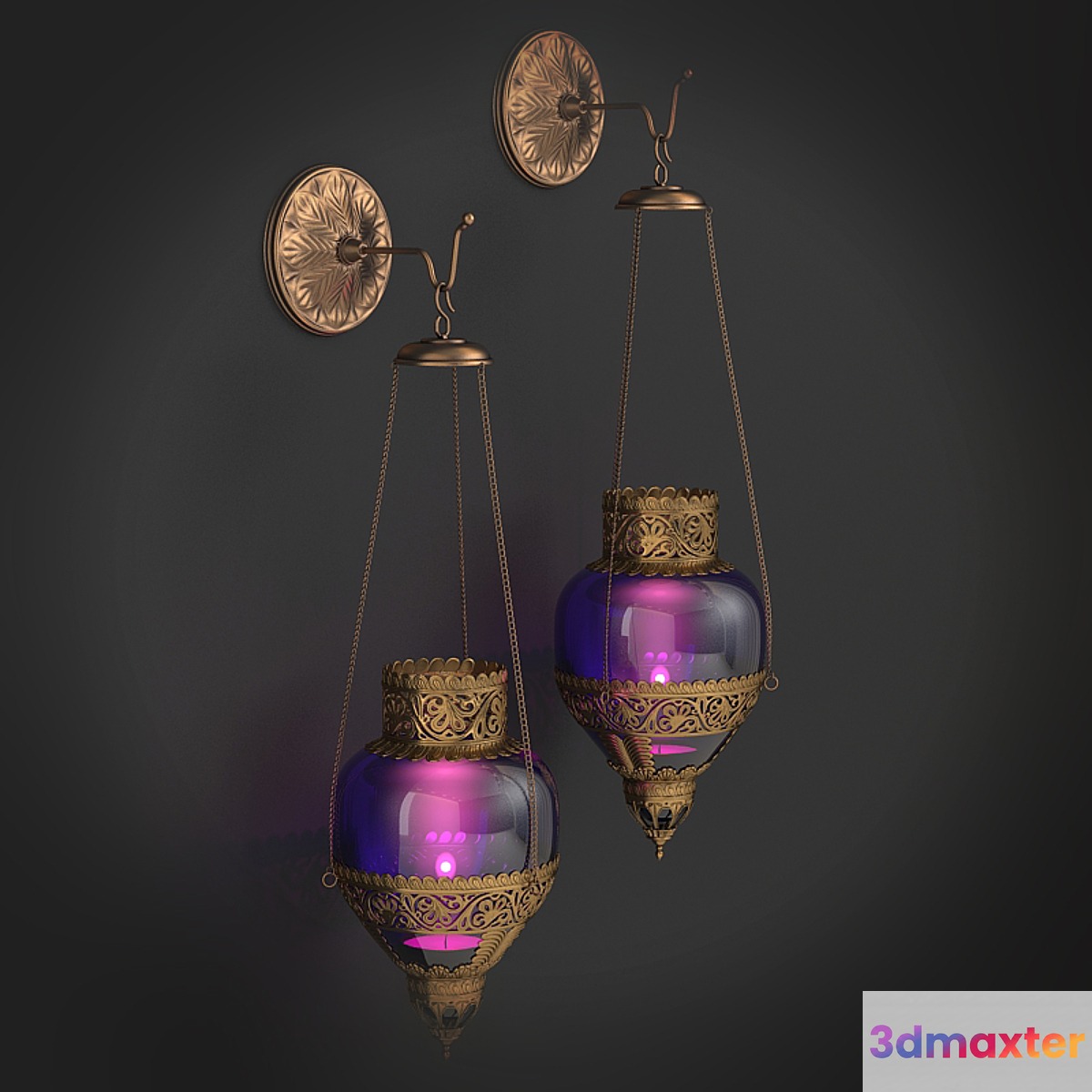 Bra Toscano Design sconce oriental