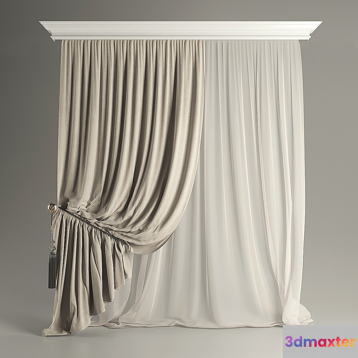 curtain with pickup