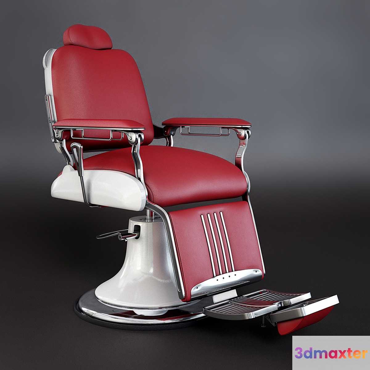 barber chair - No.2 3D Max