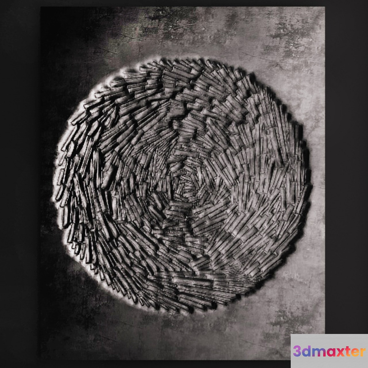 Decor for wall. Panel. - No.25 3D Max