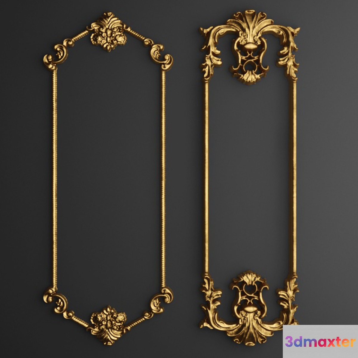 Stucco Frame. 3D Max
