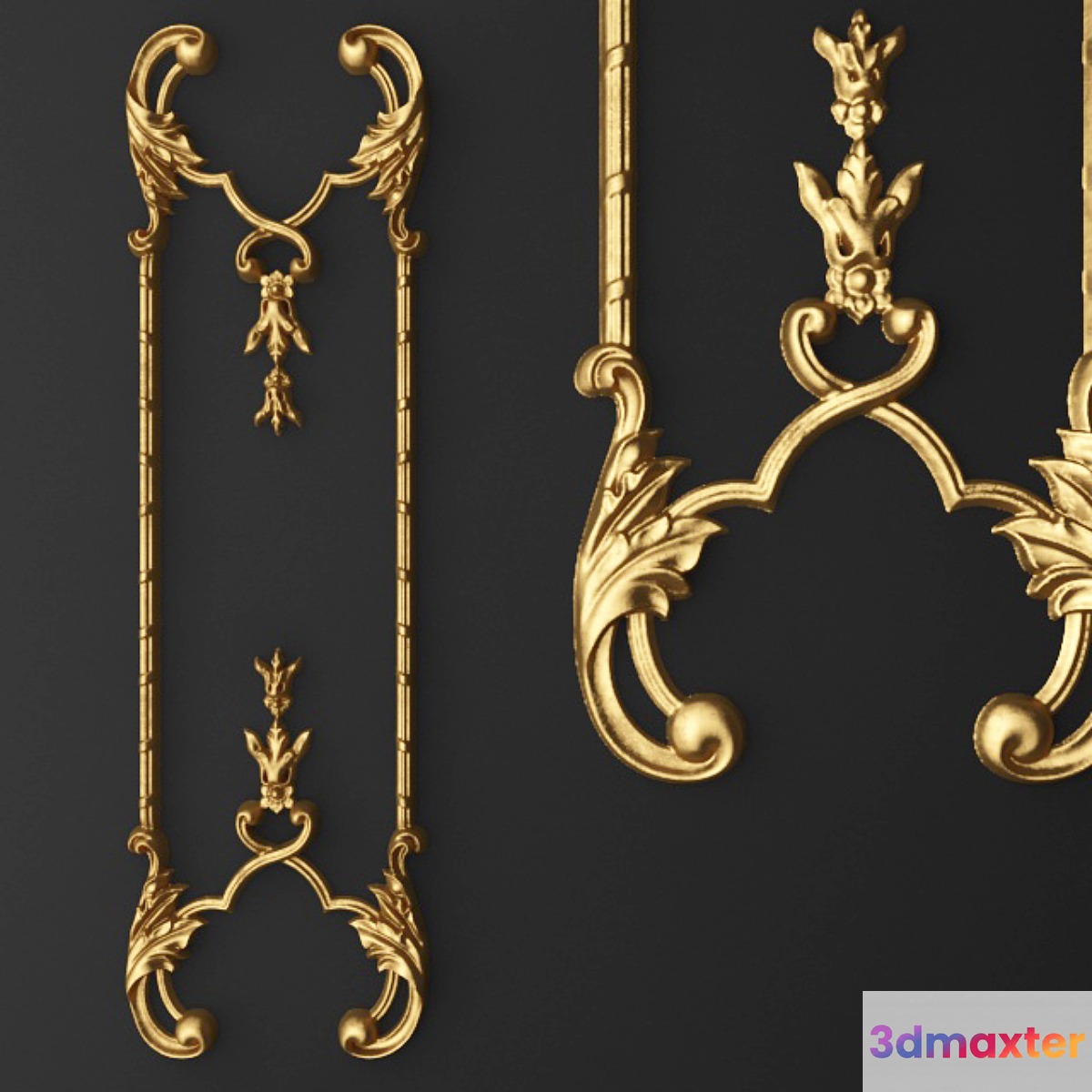 Stucco Frame. 3D Max