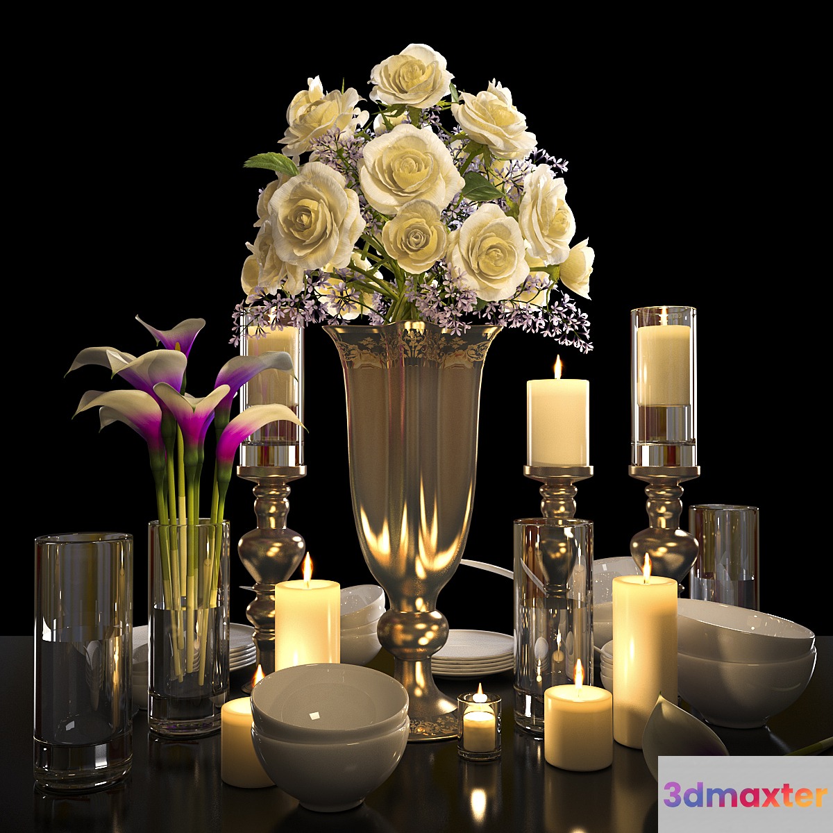 TABLEWARE 2 with ROSE