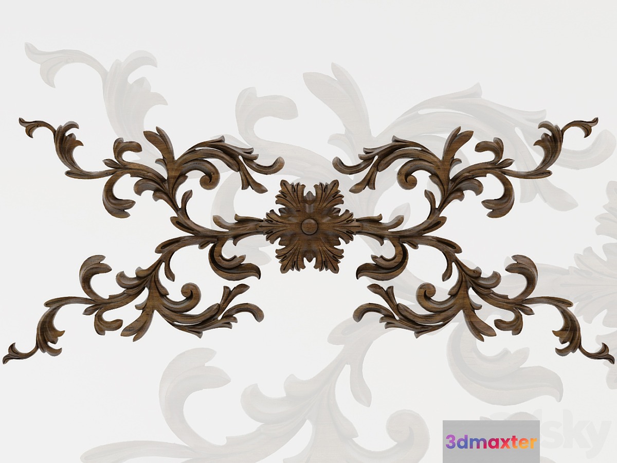 Decoration - No.7 3D Max