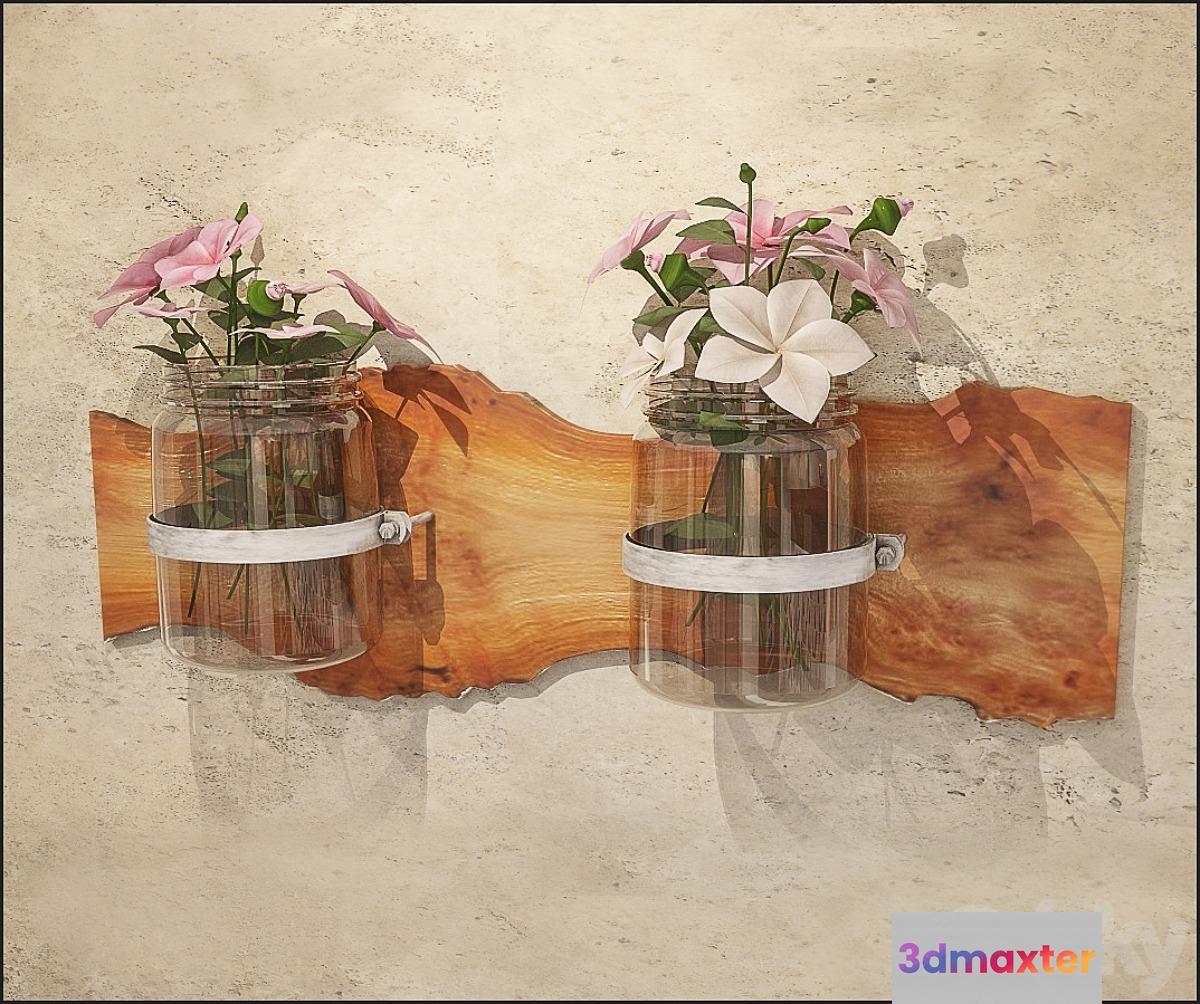 flowers on suspensions - No.4