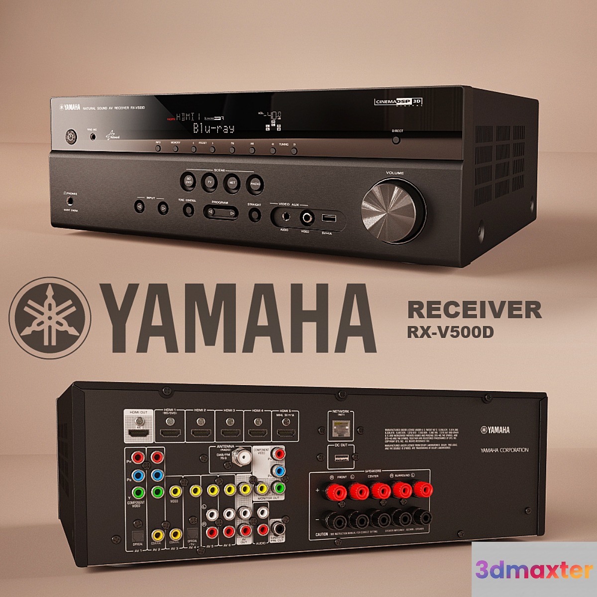 Receiver YAMAHA RX-V500D