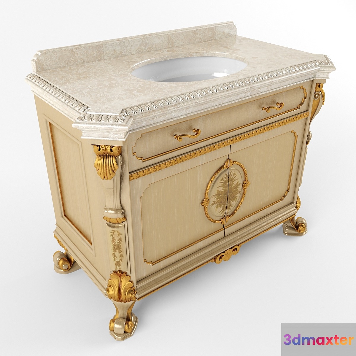 Tumba washbasin Marzorati 3D Max