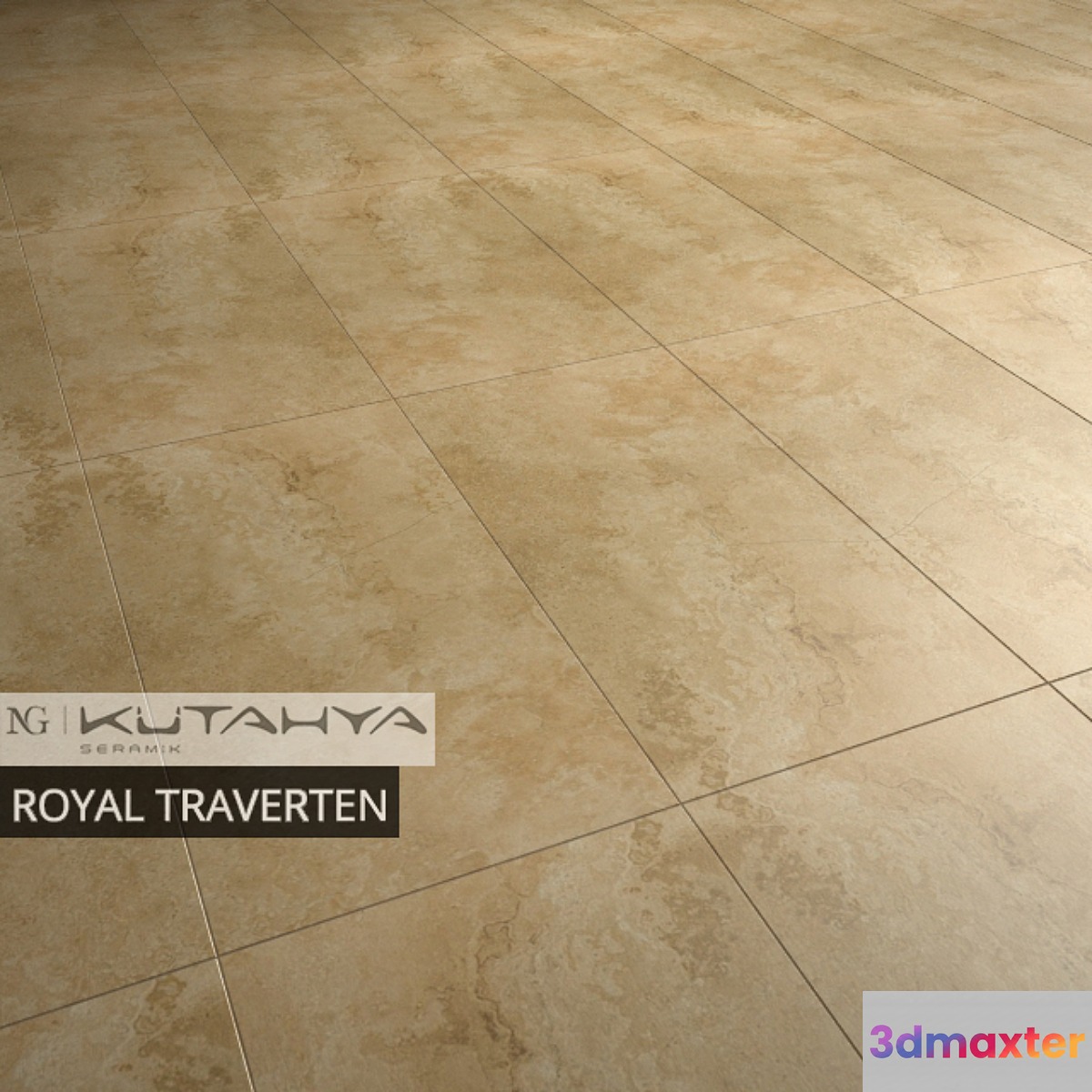 KUTAHYA SERAMIK ROYAL TRAVERTEN 3D Max