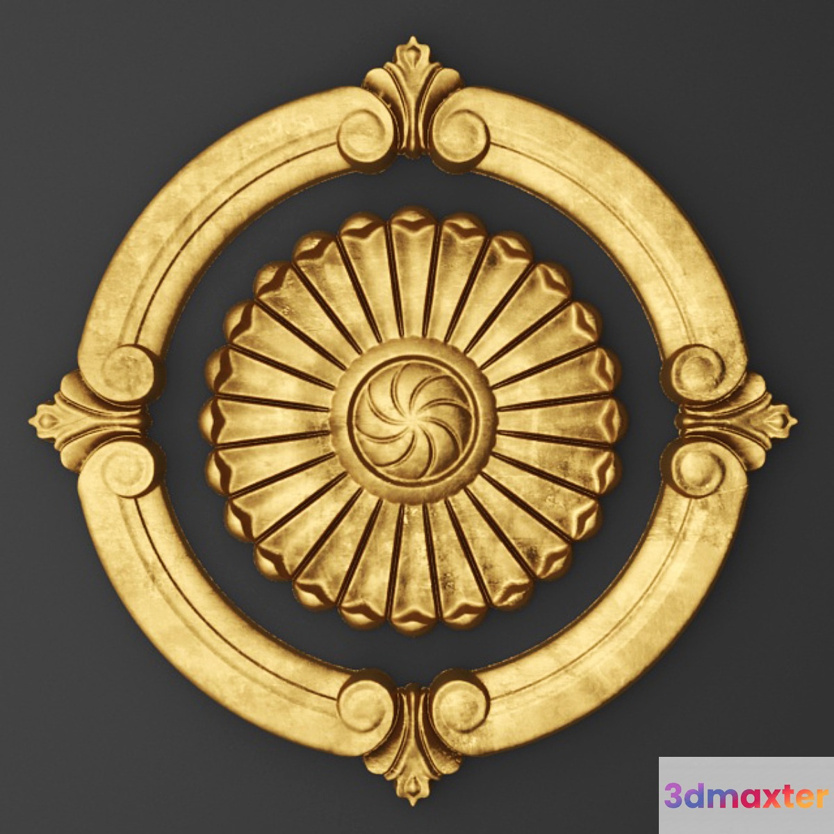 Rosette. 3D Max