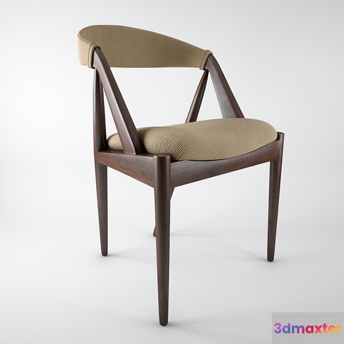Consigned Kai Kristiansen A Frame Teak Dining Chair